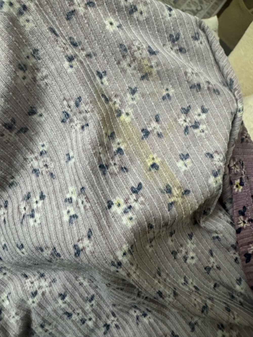 Jessica Simpson Floral Ribbed Maxi Dress Summer Dress M Boho - Picture 8 of 9